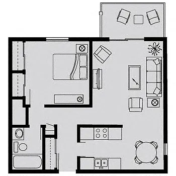 Floor plan B1