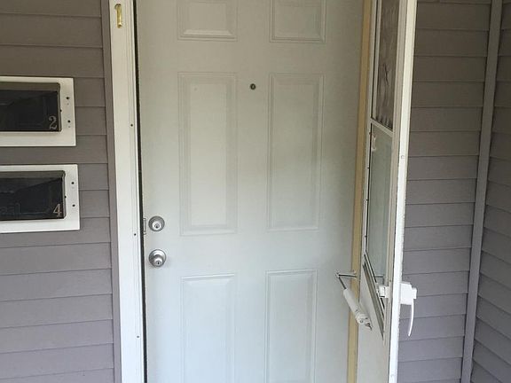 Front Door on Porch