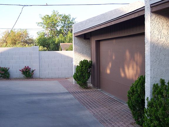 Our garage door.
