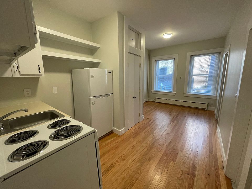 Living room and kitchen