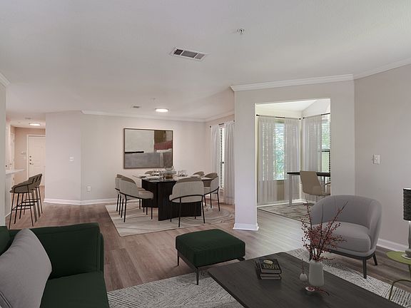Open Floor Plan Living Area