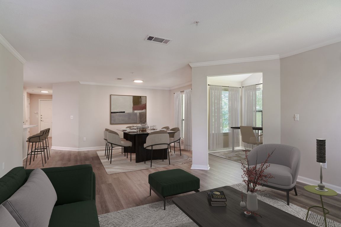 Open Floor Plan Living Area