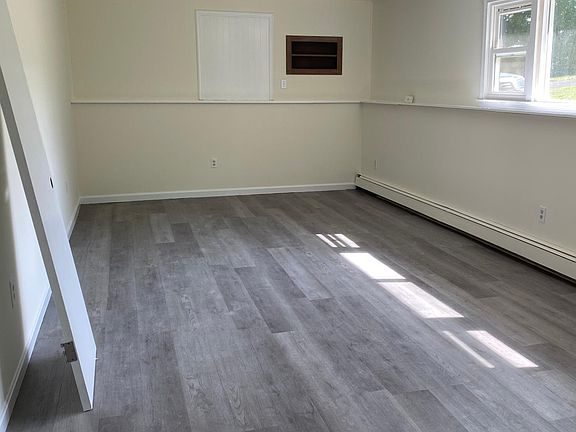 Huge living room with new flooring