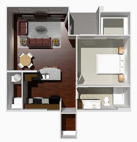Floor plan Rose