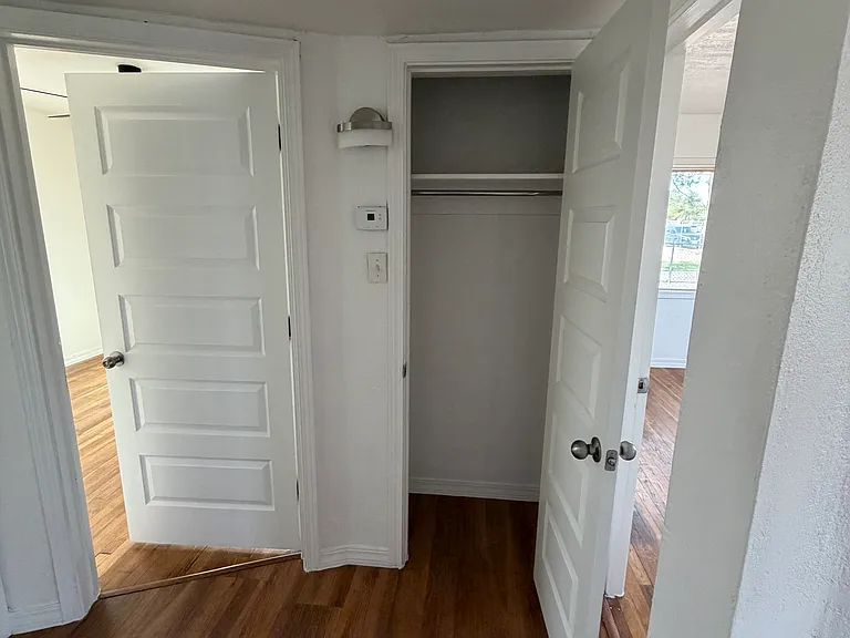 Hall closet