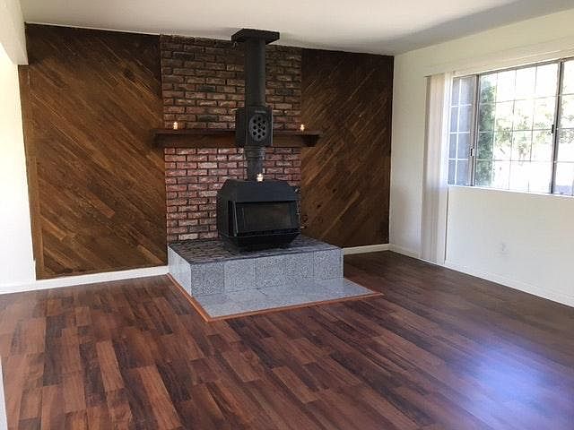 Fireplace in living room