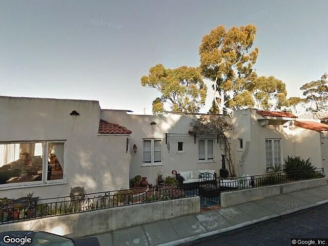 This is the street view. The unit is below this level