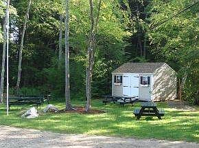 Picnic area at the beach.