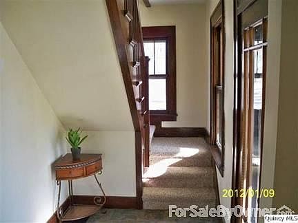 Front entrance, all original woodwork.