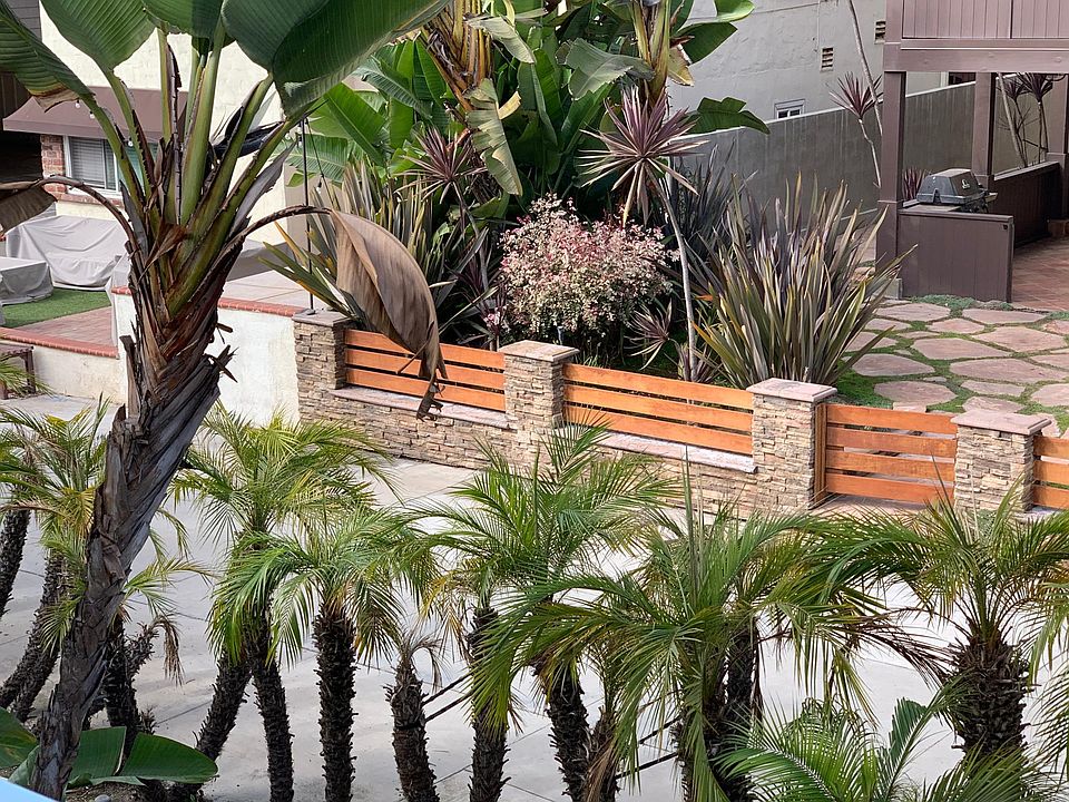 The walkstreet is gorgeous and quiet with palms lining the property