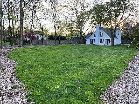 Large yard