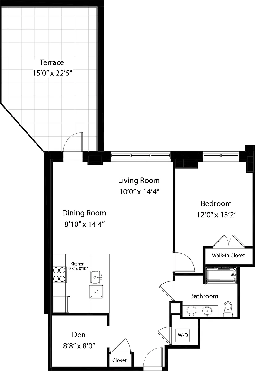 Floor plan PHSA