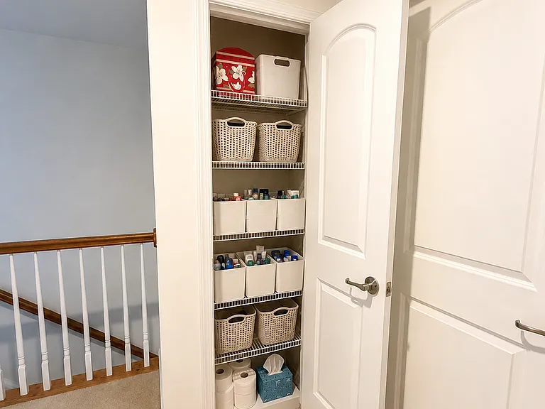 Additional Linen & Storage Closet