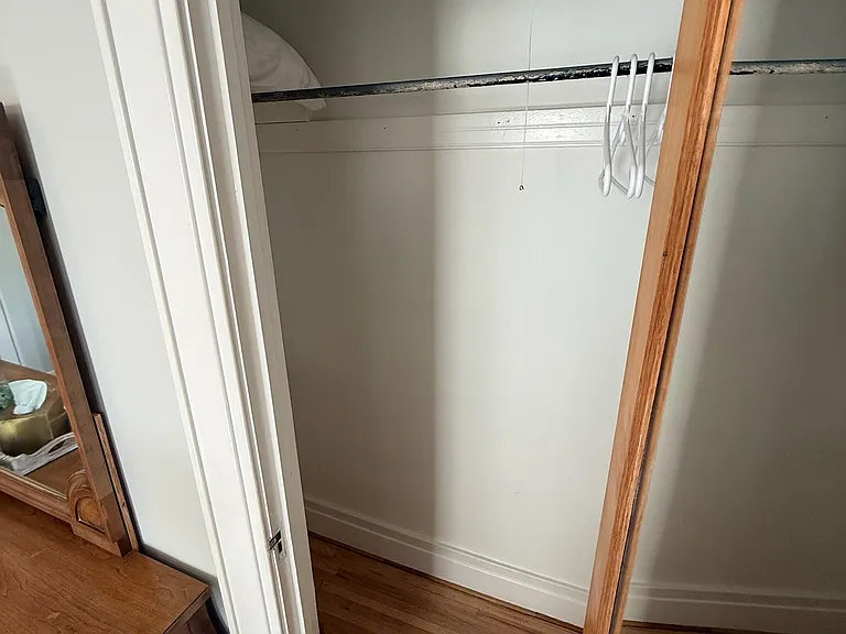 Primary bedroom closet