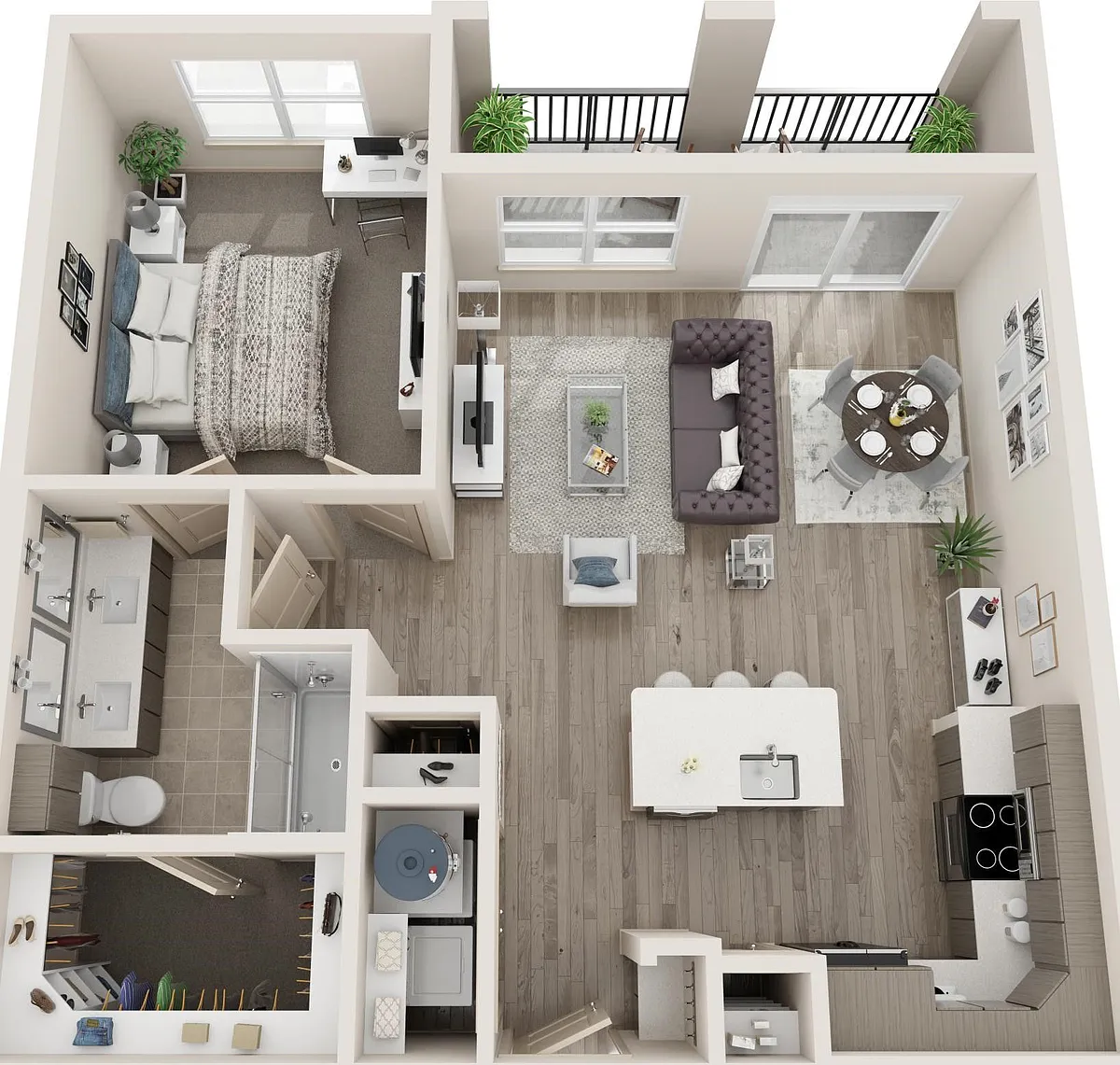 Floor plan B