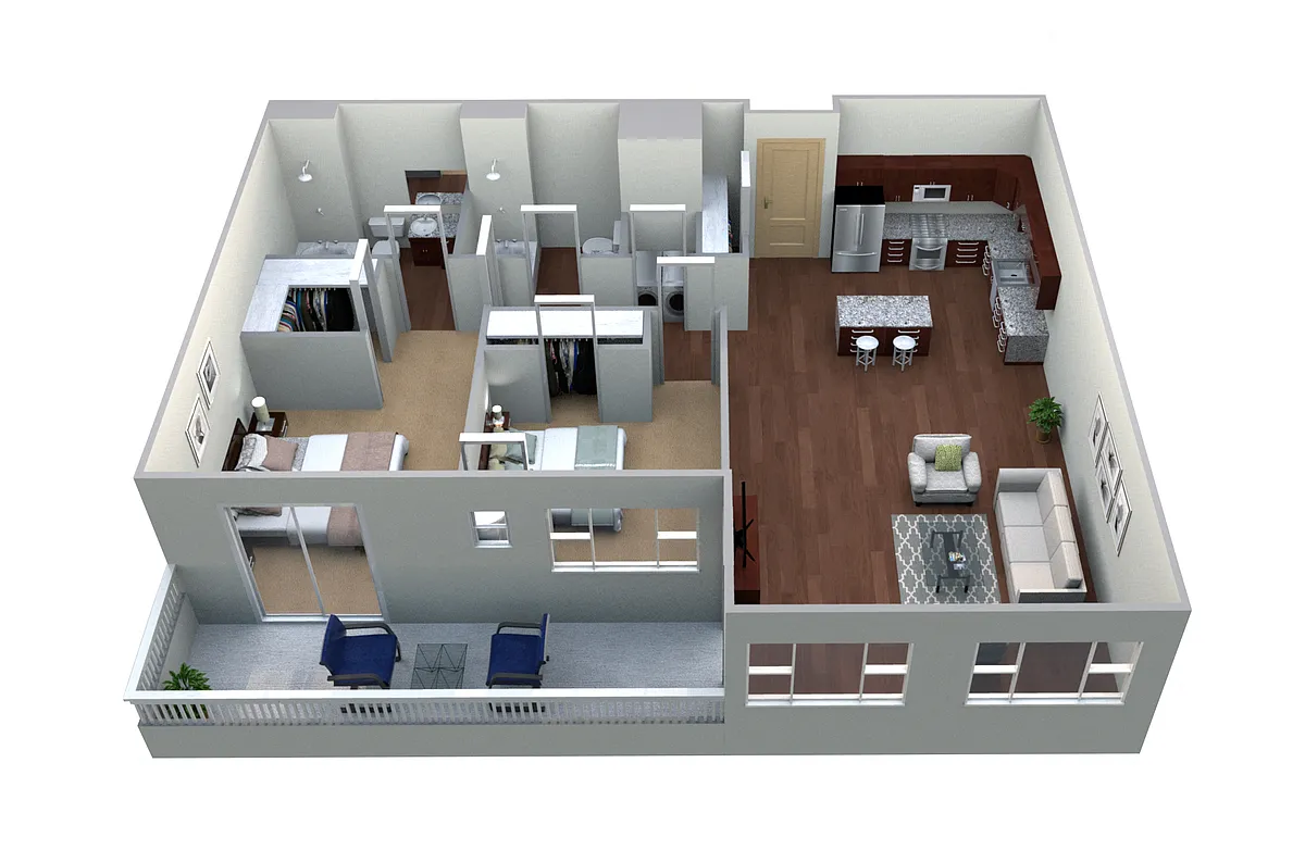 Floor plan The Big Dipper