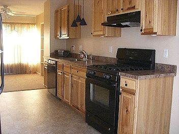 Partial view of kitchen