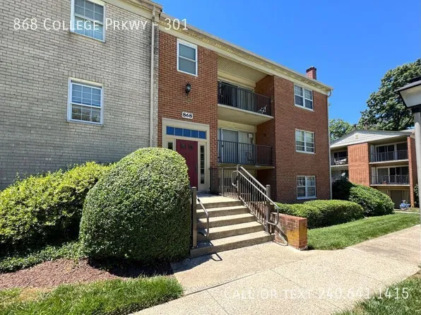868 College Pkwy APT 301, Rockville, MD 20850