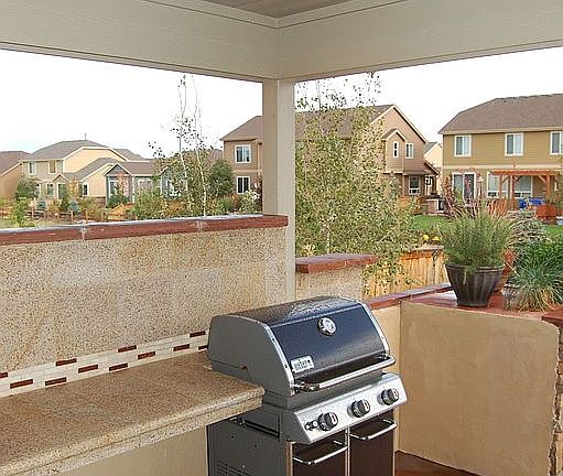 covered outdoor patio