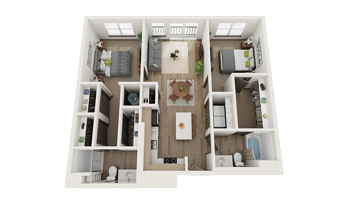 Floor plan B1