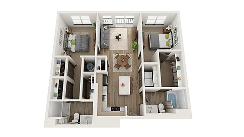 Floor plan B1