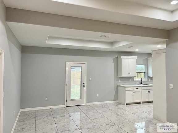 dining area and kitchen
