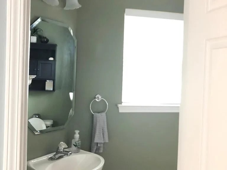 Half bath on first floor