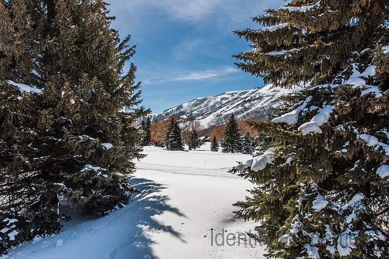 Golf course and ski runs