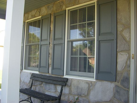 Stone Front Porch