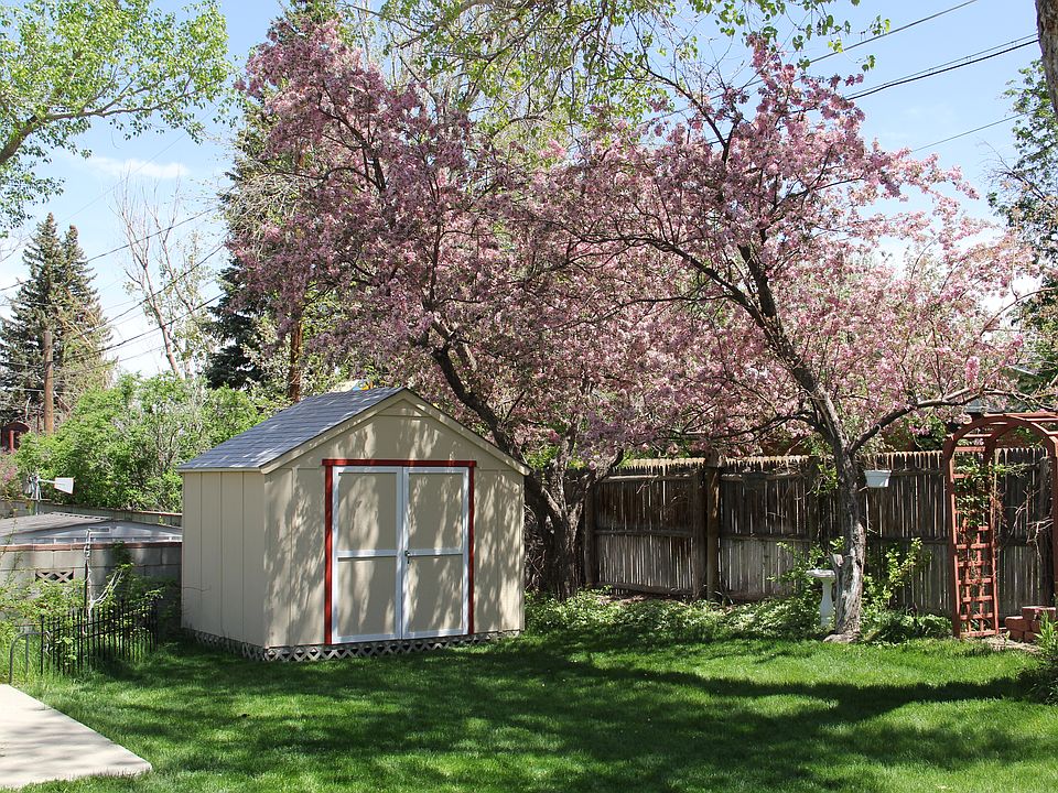 Backyard storage shed