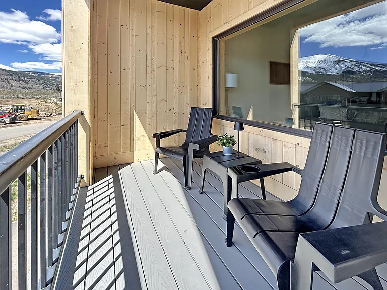 Second floor balcony