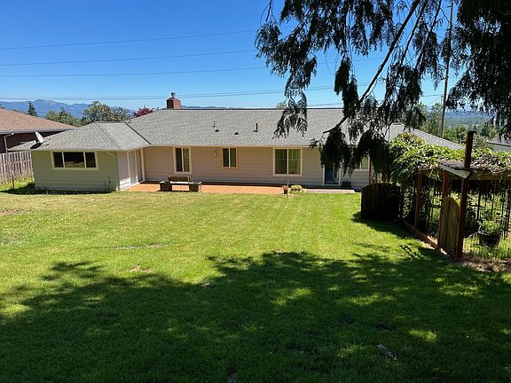 Rear of the house - garden area to the right