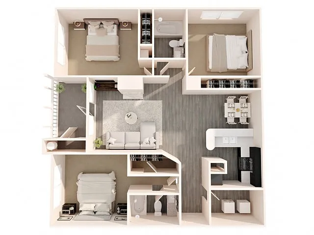 Floor plan Equestrian