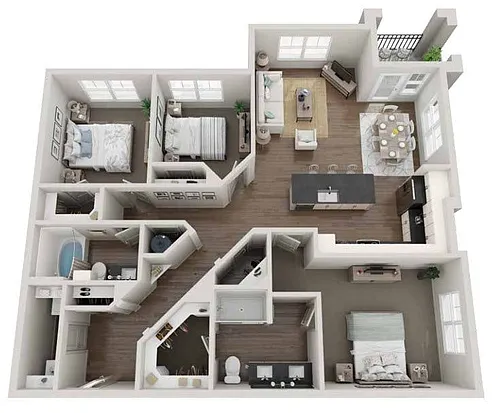 Floor plan Sandcastle