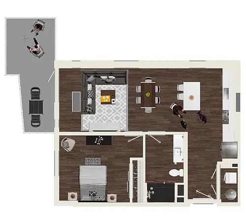 Floor plan A9T