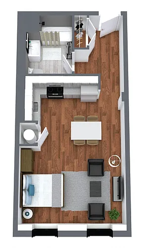 Floor plan Studio