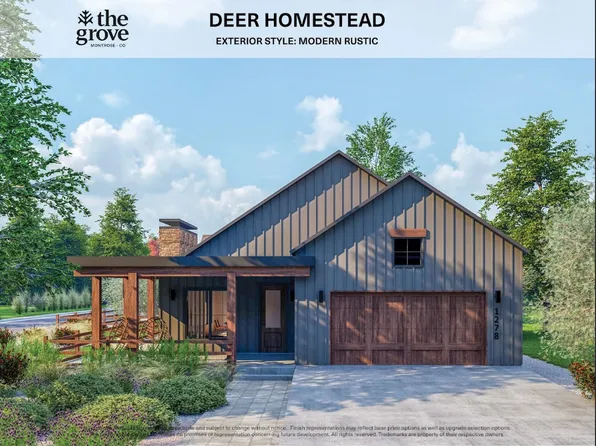 Deer Homestead 1.0 Plan, The Grove Montrose