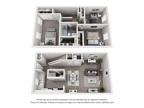 Floor plan 3 Bed