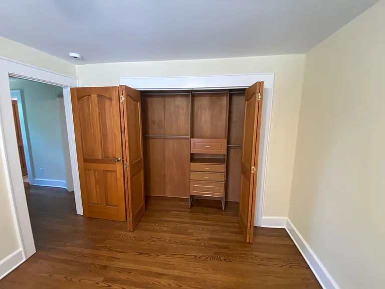 Bedroom 1 with built in closet