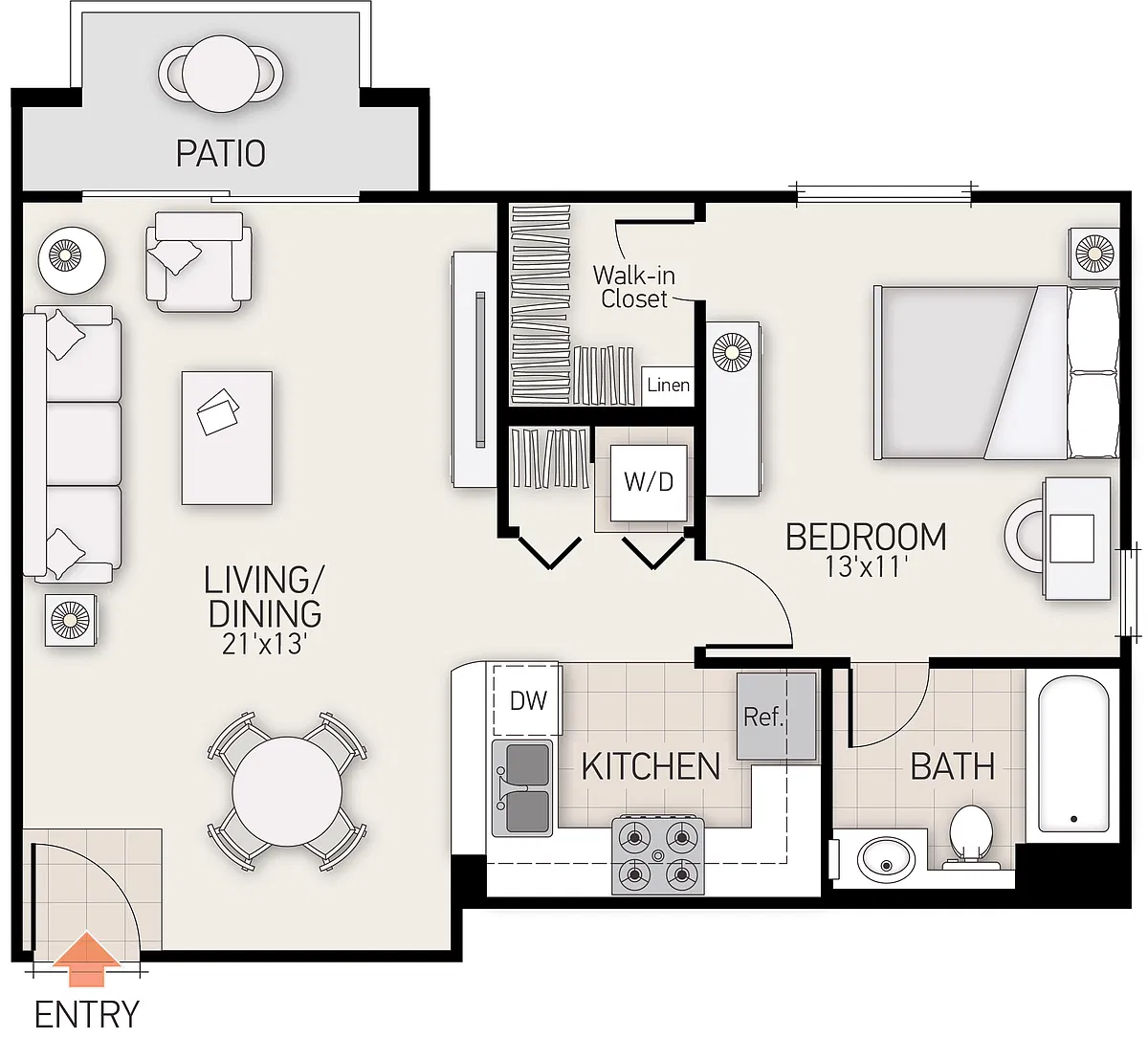 Floor plan Plan B