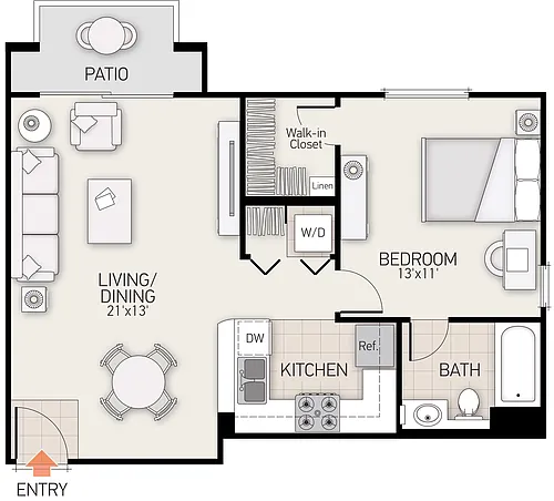 Floor plan Plan B