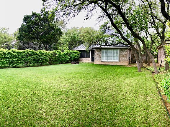 Private back yard