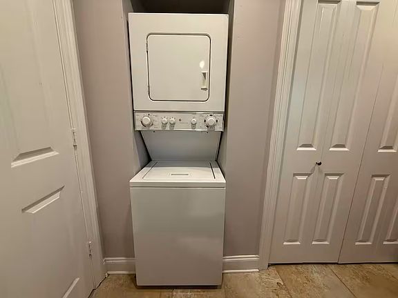 In-unit laundry
