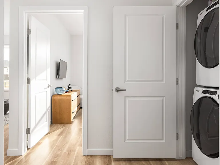 Full-size washer & dryer