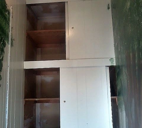 Storage over stairs