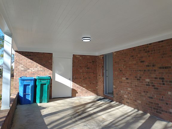 Carport and storage room