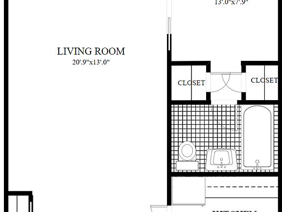 2nd image of 330 W 58th St APT 14C
