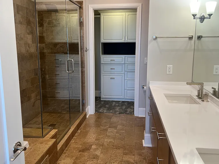 Third Bedroom Bathroom and Walk-In Closet