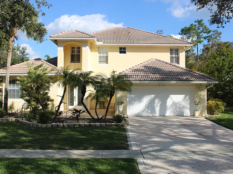 Front of the house