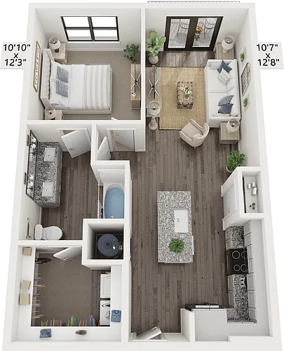 Floor plan A1